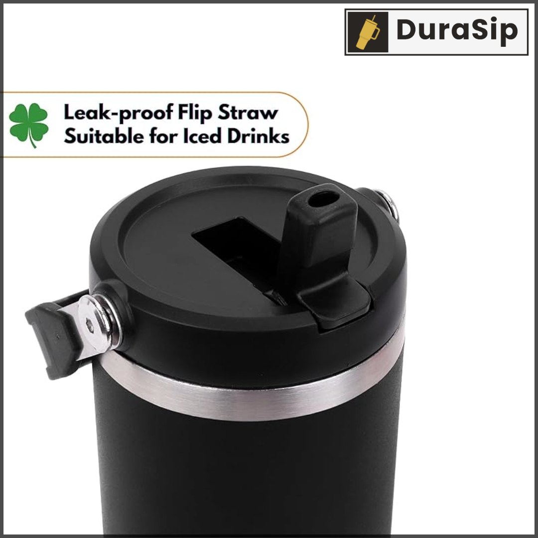 DuraSip Oasis Blossom – Personalized Floral Stainless Steel Tumbler