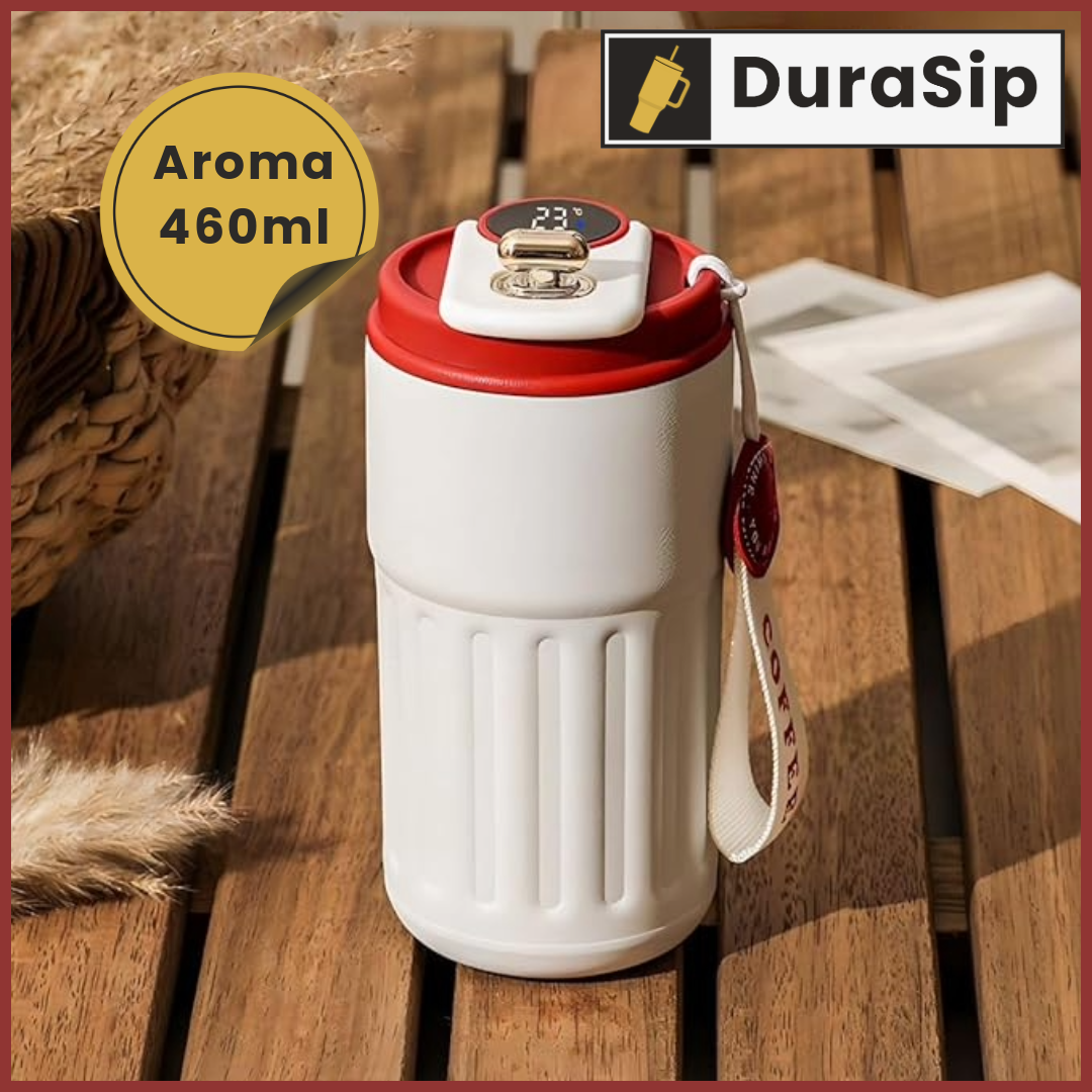 DuraSip Aroma 460ml – Smart Coffee Thermos for the Perfect Sip!