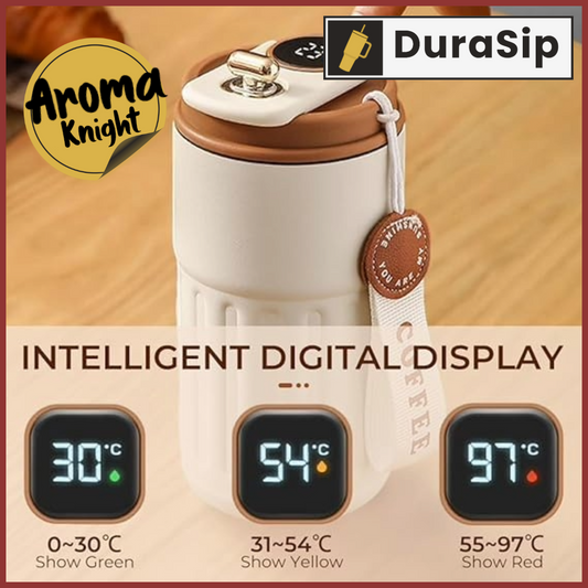 DuraSip Aroma Knight – Stainless Steel Coffee Cup for Bold & Fearless Sips