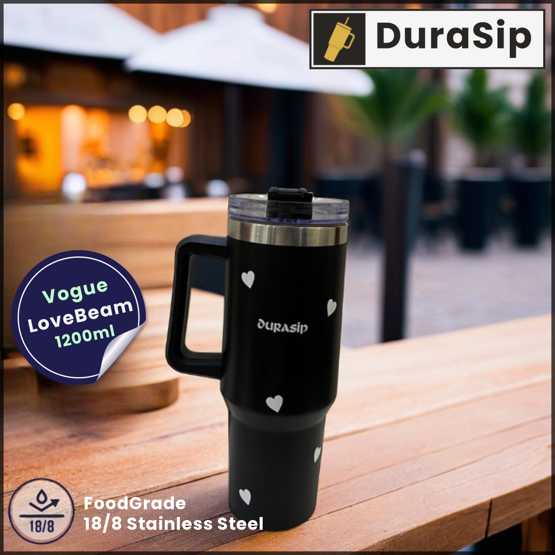 DuraSip Vogue LoveBeam – 1200 ml Stylish Tumbler for the Bold & Beautiful