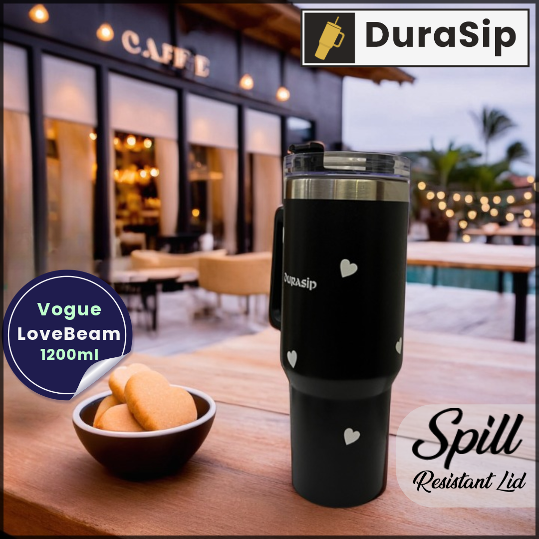 DuraSip Vogue LoveBeam – 1200 ml Stylish Tumbler for the Bold & Beautiful
