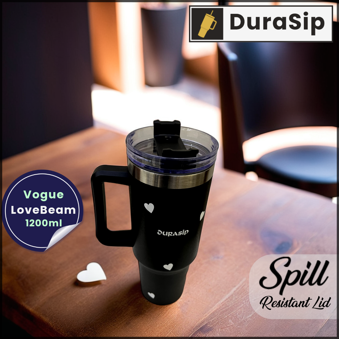 DuraSip Vogue LoveBeam – 1200 ml Stylish Tumbler for the Bold & Beautiful
