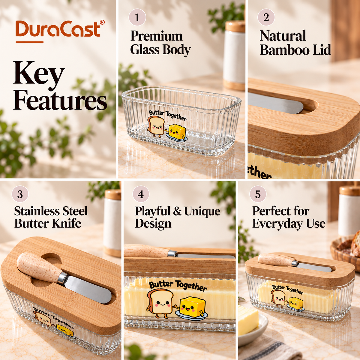 DuraCast Butter Together – 380 ml Premium Butter Box