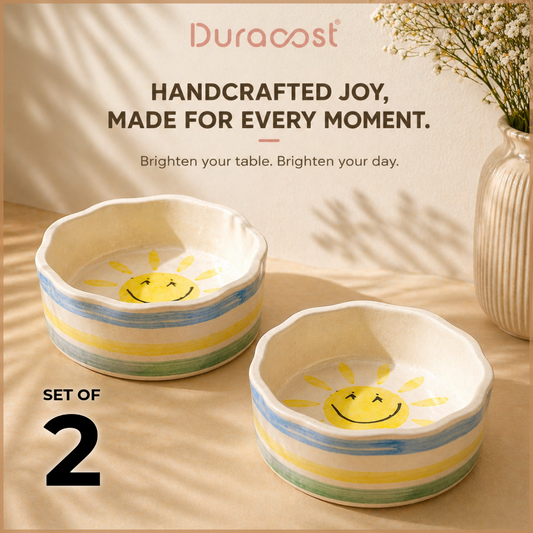 DuraCast® Joy Bowls – Ceramic Bowl Set of 2