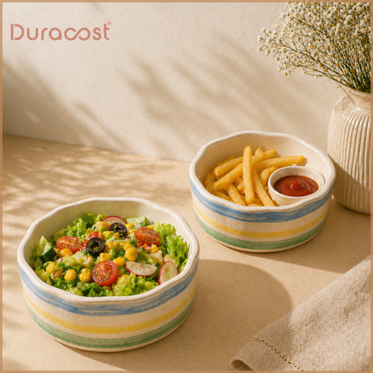 DuraCast® Joy Bowls – Ceramic Bowl Set of 2