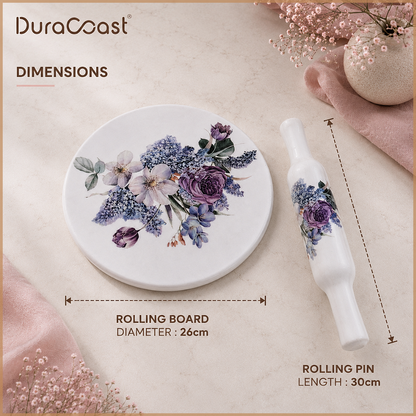 DuraCast® Marbella Marble Rolling Board Set