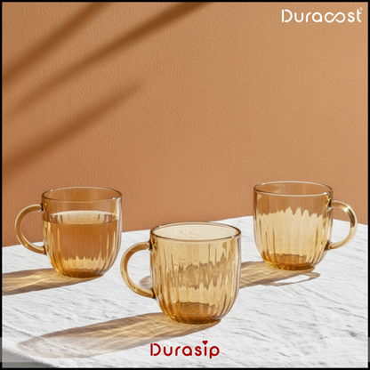 DuraSip Chá Crystal – Luxurious Borosilicate Glass Teapot for an Elevated Tea Experience