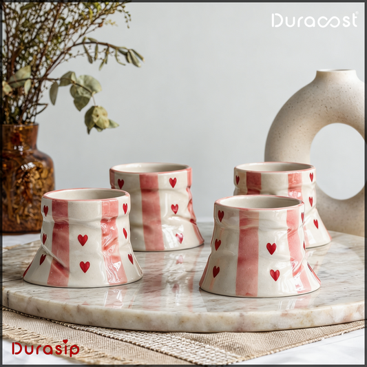 DuraSip™ Love Pouch – 300ml Ceramic Mugs (Set of 2)