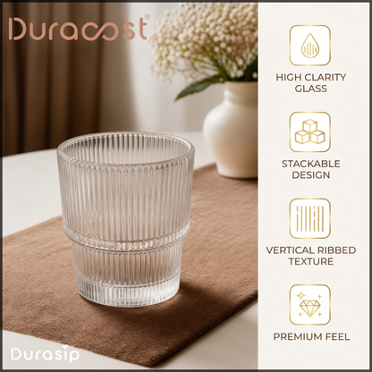 DuraSip™ Studio Glass – 320ml Glass Set (Set of 4)