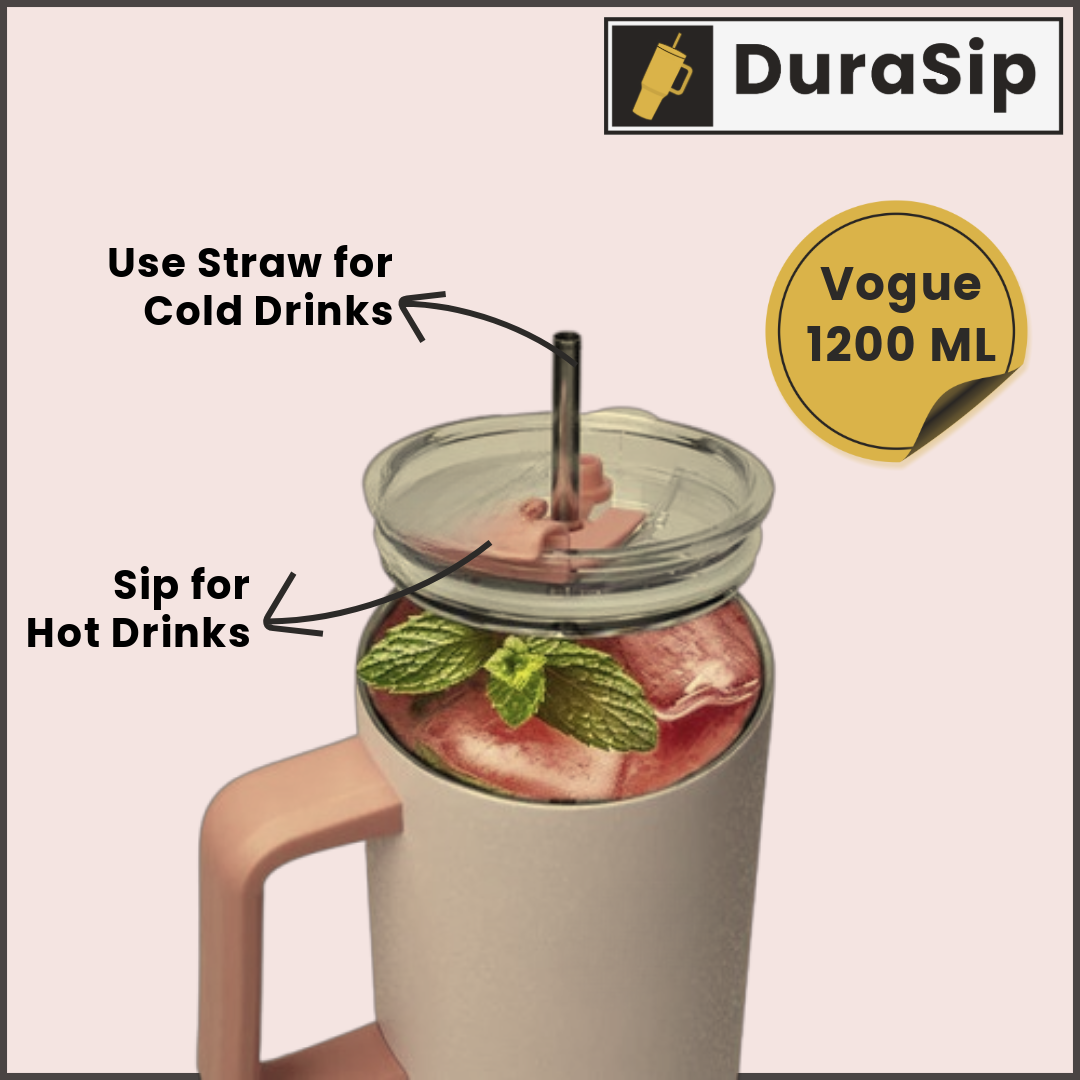 DuraSip Vogue 1200ml - Premium Vacuum Insulated Tumbler