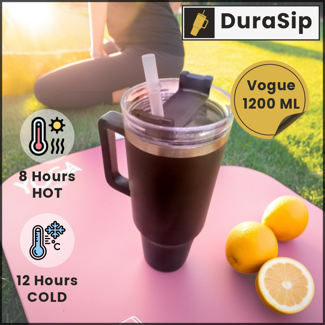 DuraSip Vogue 1200ml - Premium Vacuum Insulated Tumbler