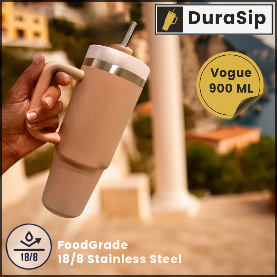 DuraSip Vogue 900ml – Stylish & Vacuum Insulated Tumbler