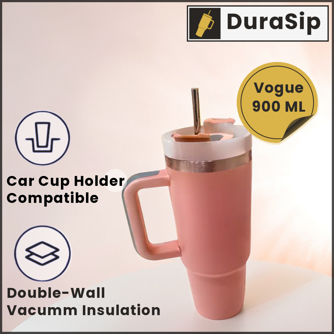 DuraSip Vogue 900ml – Stylish & Vacuum Insulated Tumbler