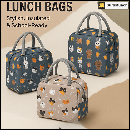 DuraMunch Buddy Box Combo – Teen Lunch Box Set with Custom Bottle & Bag | For Boys & Girls | Name Personalization Available