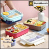 DuraMunch Toasty Tots – Insulated Stainless Steel Kids Lunch Box with Cutlery | Food Warming Compartment & Leak-Proof Design