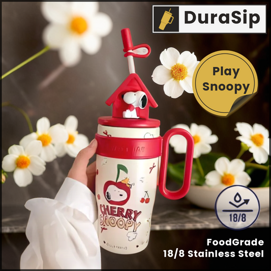 DuraSip Play - Snoopy Tumbler: The Perfect Drinkware for Your Little Ones!