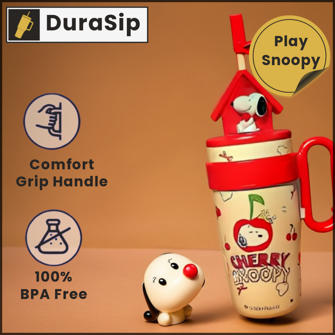 DuraSip Play - Snoopy Tumbler: The Perfect Drinkware for Your Little Ones!