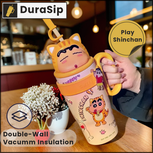 DuraSip Play - Shinchan Tumbler: Fun, Durable, and Perfect for Kids!