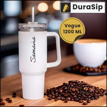 Make It Yours: DuraSip Vogue 1200ml Personalized Insulated Tumbler