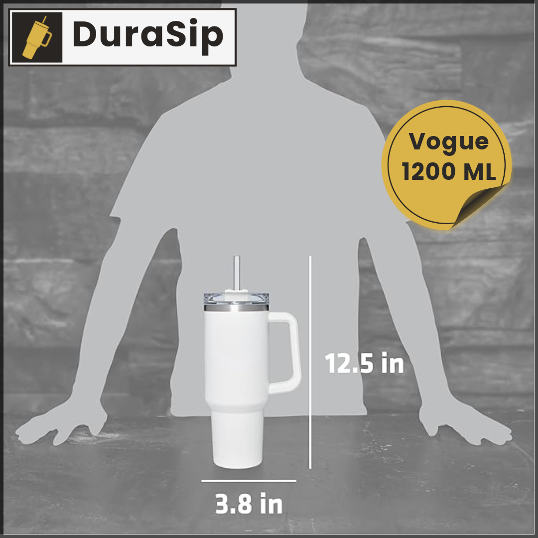 DuraSip Vogue 1200ml - Premium Vacuum Insulated Tumbler