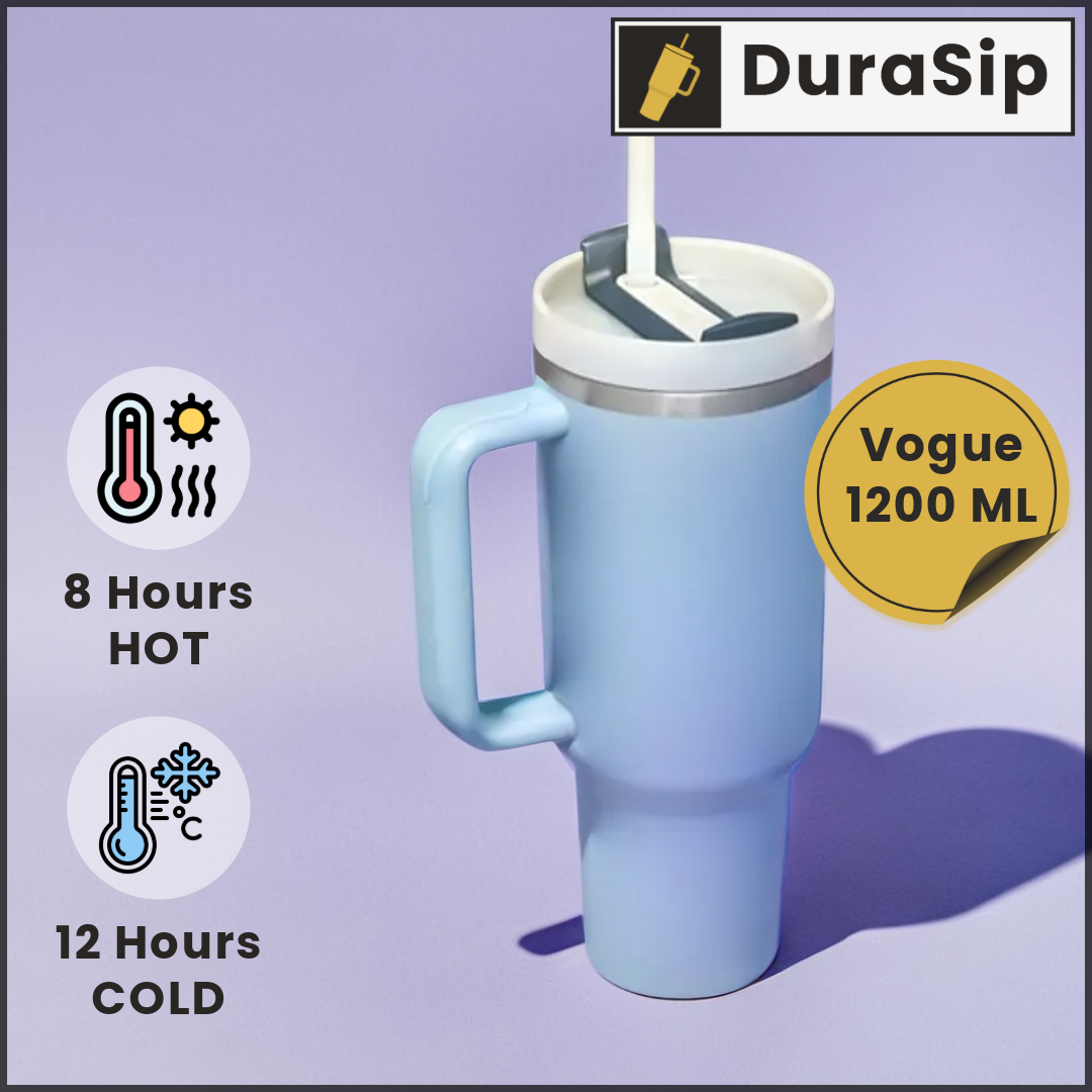 DuraSip Vogue 1200ml - Premium Vacuum Insulated Tumbler