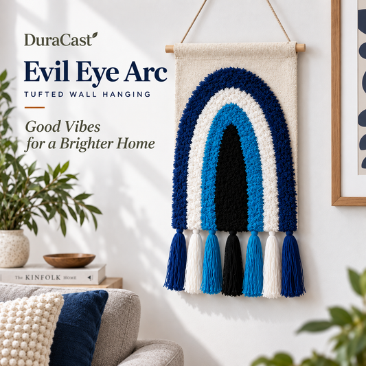 DuraCast® Evil Eye Arc – Tufted Wall Hanging