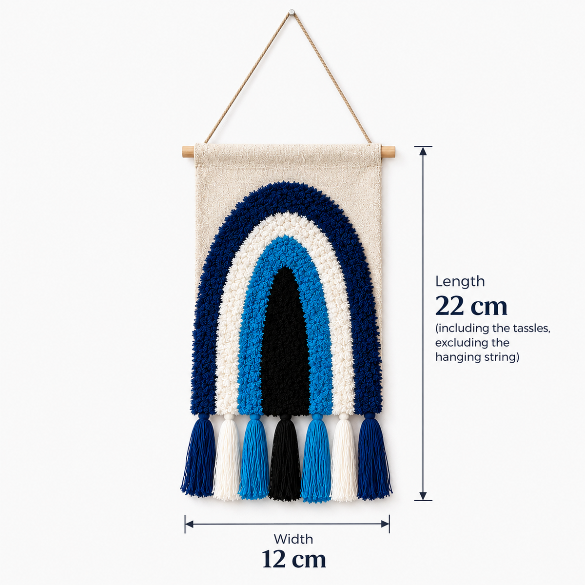 DuraCast® Evil Eye Arc – Tufted Wall Hanging