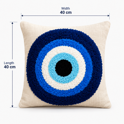 DuraCast® Evil Eye Orb – Tufted Cushion Covers & Wall Hanging Set