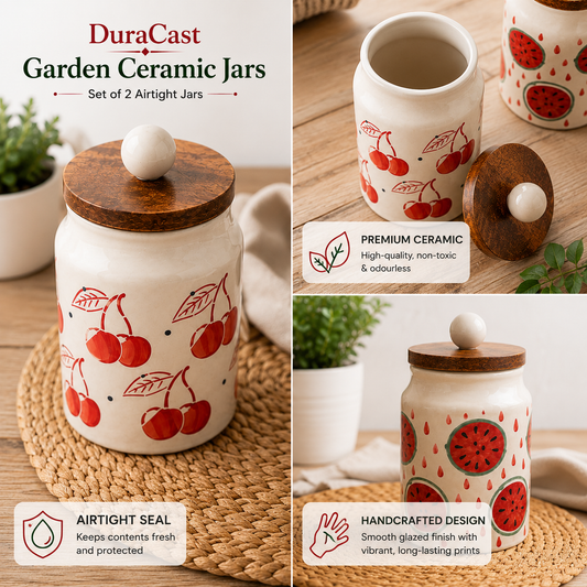 DuraCast® Airtight Garden Jars – Set of 2