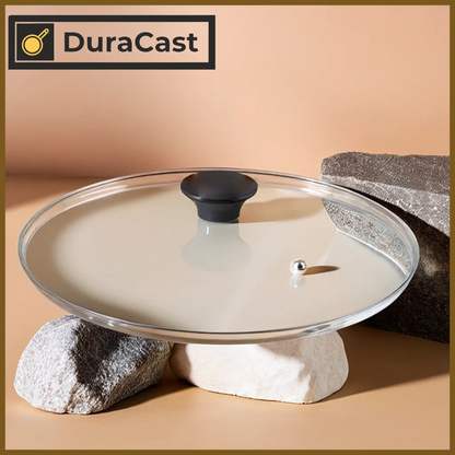 DuraCast India 24cm Glass Lid | Toughened 4mm Glass