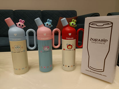 DuraSip Play Sip-A-Boo – Personalised 800ml Stainless Steel Bottle for Kids & Teens