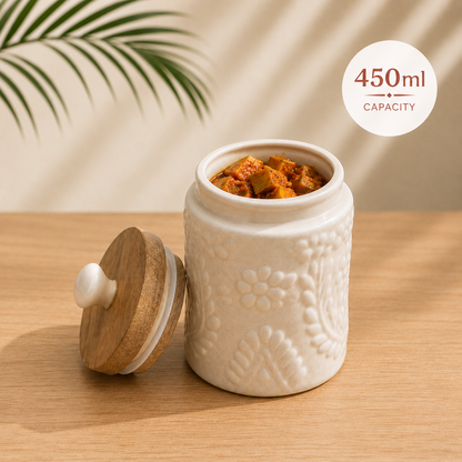 DuraCast® Ivy Ceramic Jars