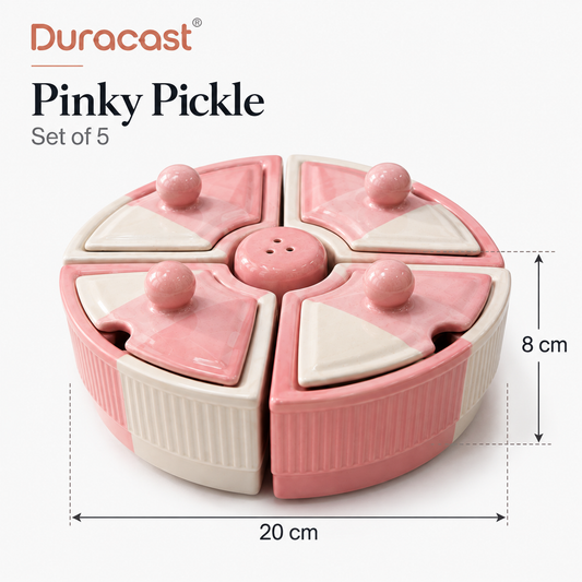 DuraCast Pinky Pickle Jar Set – Set of 5
