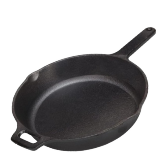 DuraCast India 25cm Cast Iron Skillet: Sear, Saute, and Sizzle with Authentic Flavors | 2.3Kg | Pre-Seasoned