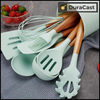 Set of 12 Premium Silicone Spatulas – Heat-Resistant, BPA-Free, & Aesthetic Kitchen Essentials