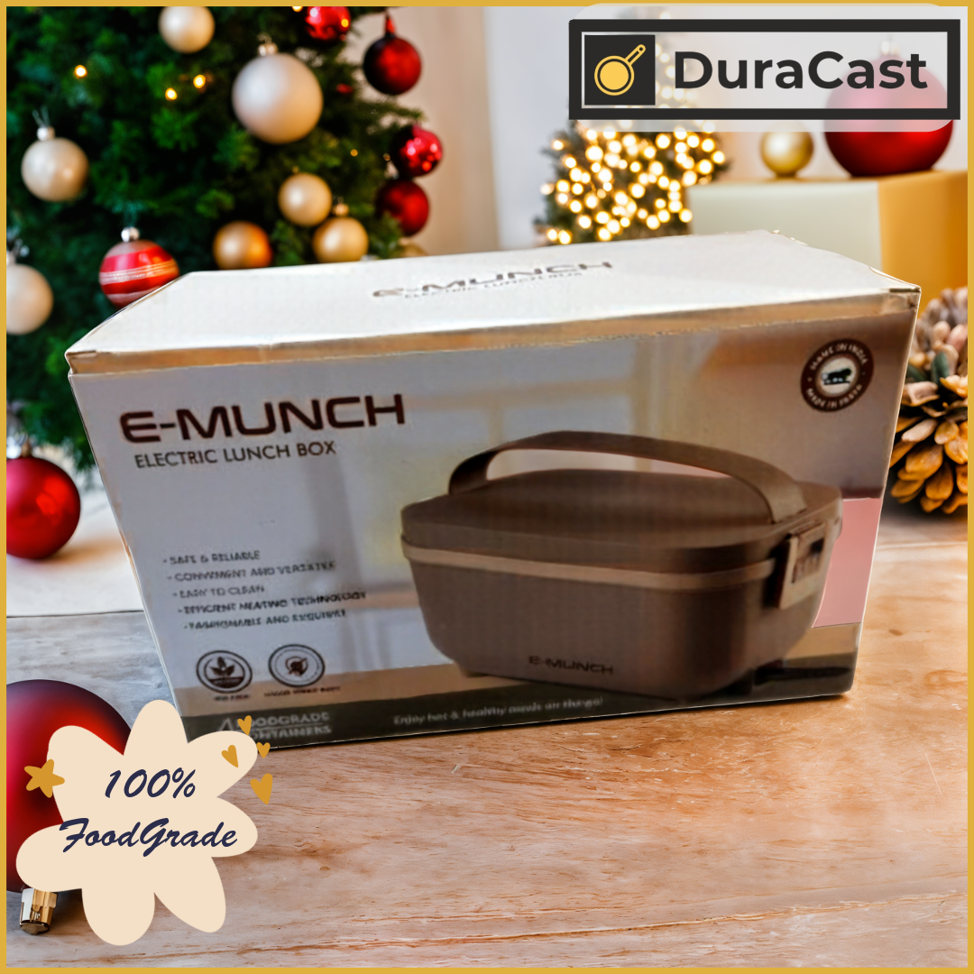 E-Munch Electric Lunch Boxes – Fresh, Hot Meals Anywhere, Anytime! 950ml