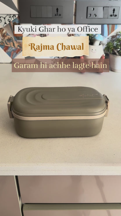 DuraCast® Electric Lunch Box Slim – 600ml Premium Food Warmer