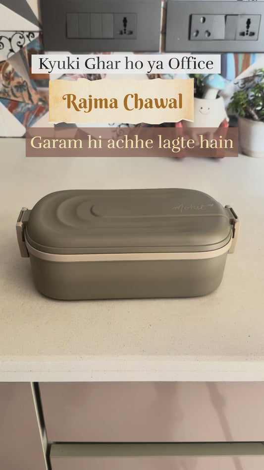 DuraCast® Electric Lunch Box Slim – 600ml Premium Food Warmer