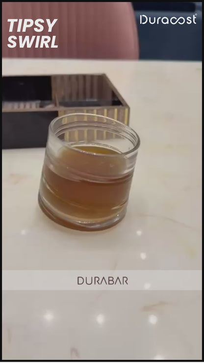 DuraBar™ Tipsy Swirl – Premium 310 ml Rocking Whiskey Glasses for Stylish Sipping